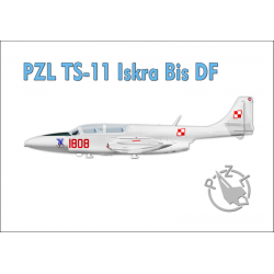 Magnes samolot PZL TS-11 Iskra Bis DF